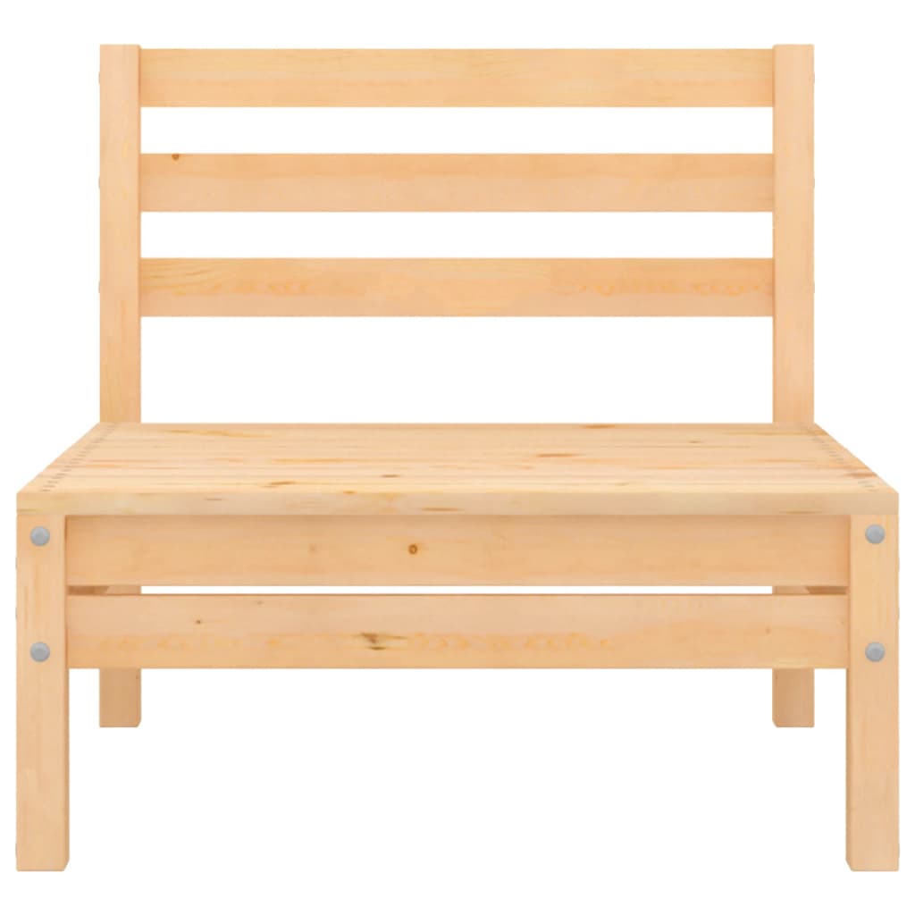 4-tlg. Garten-Lounge-Set Massivholz Kiefer